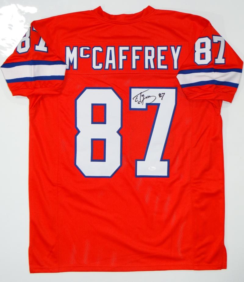 mccaffrey signed jersey