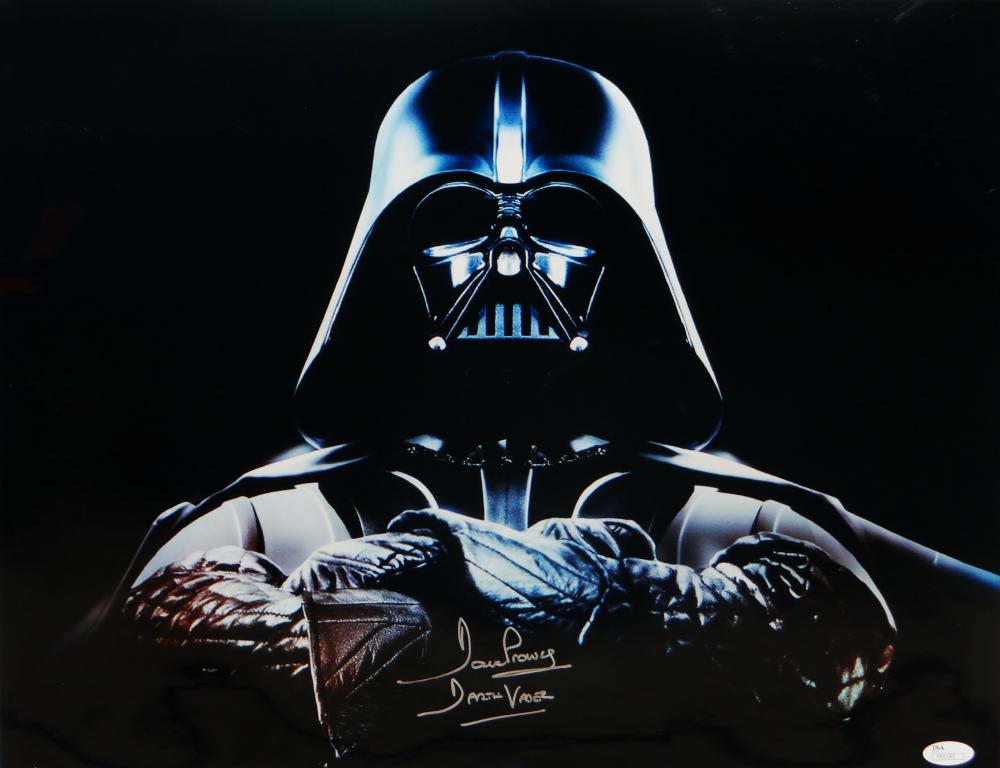 David Prowse Signed Star Wars 16x20 Darth Vader Arms Crossed Photo- JS –  The Jersey Source