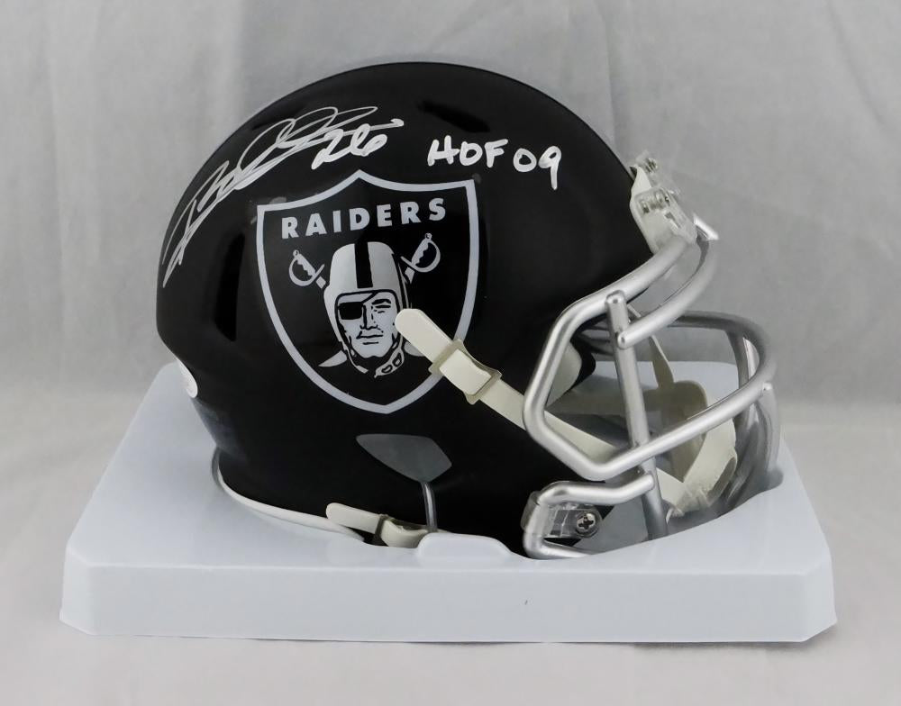 rod woodson autographed helmet