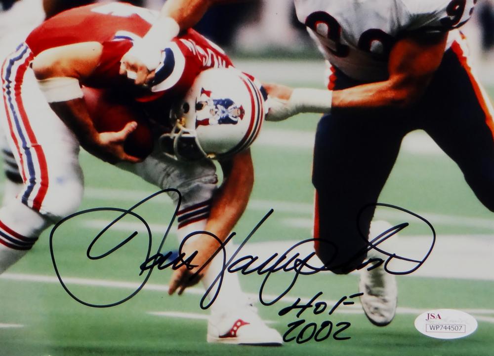 Signed Dan Hampton Photo - 8x10