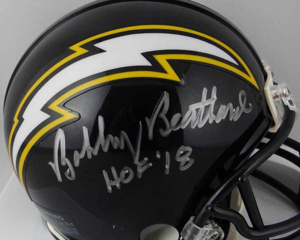 San Diego Chargers Ed White Mini Helmet - Autographed