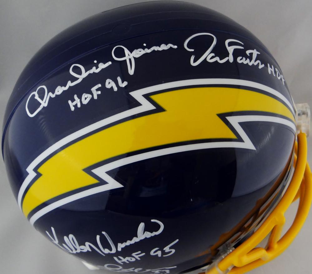 Dan Fouts Autographed San Diego Chargers Full Size Helmet –