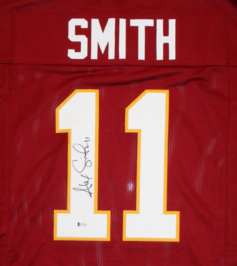 Alex Smith Authentic Signed Maroon Pro Style Jersey Autographed