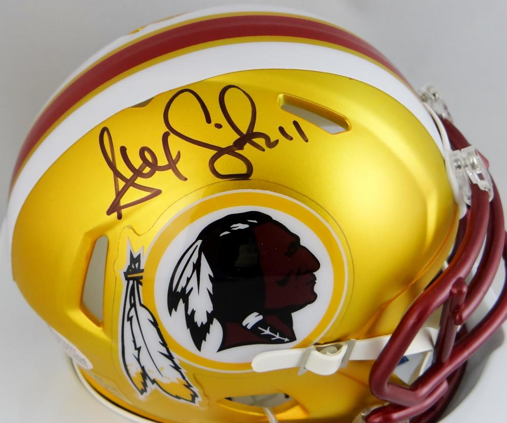 Washington Redskins UNSIGNED BLAZE Mini Helmet Brand New — Coach's