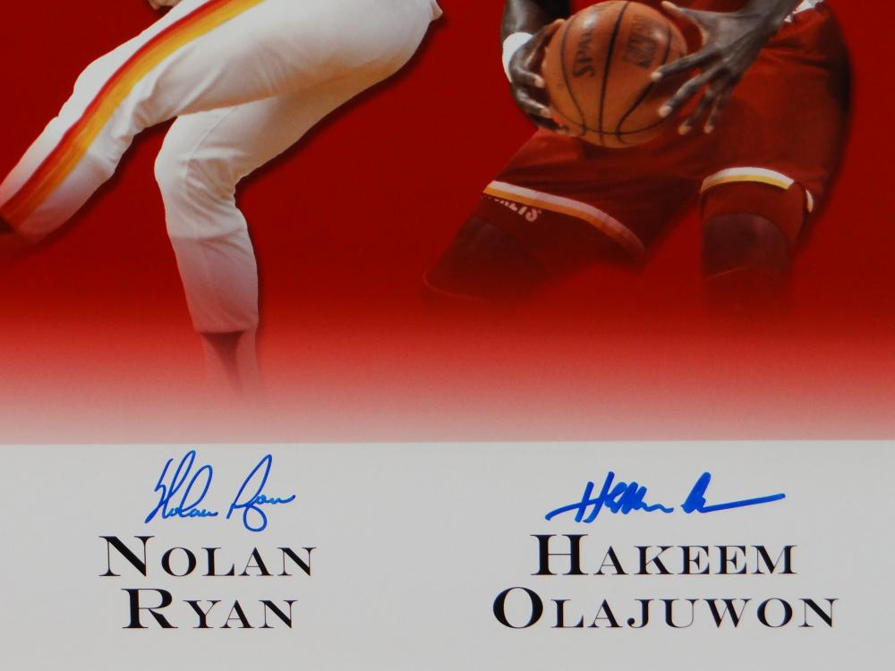 Houston Astros Ryan Houston Rockets Olajuwon Houston Oilers