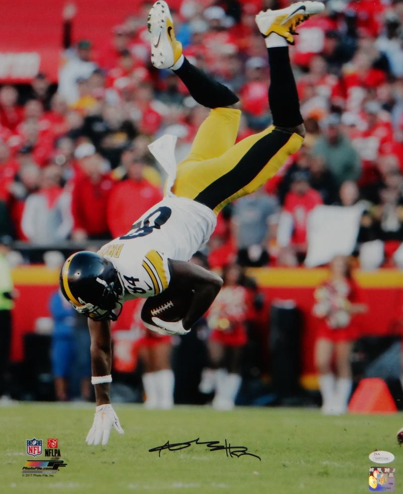 : Steelers Antonio Brown Autographed Black Authentic