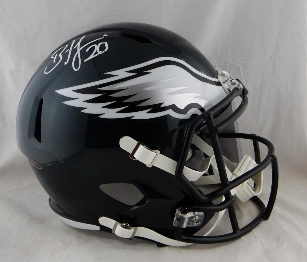 Brian Dawkins Philadelphia Eagles Autographed Black Replica