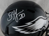 Brian Dawkins Autographed Eagles Full Size Speed Helmet- JSA W Auth *White