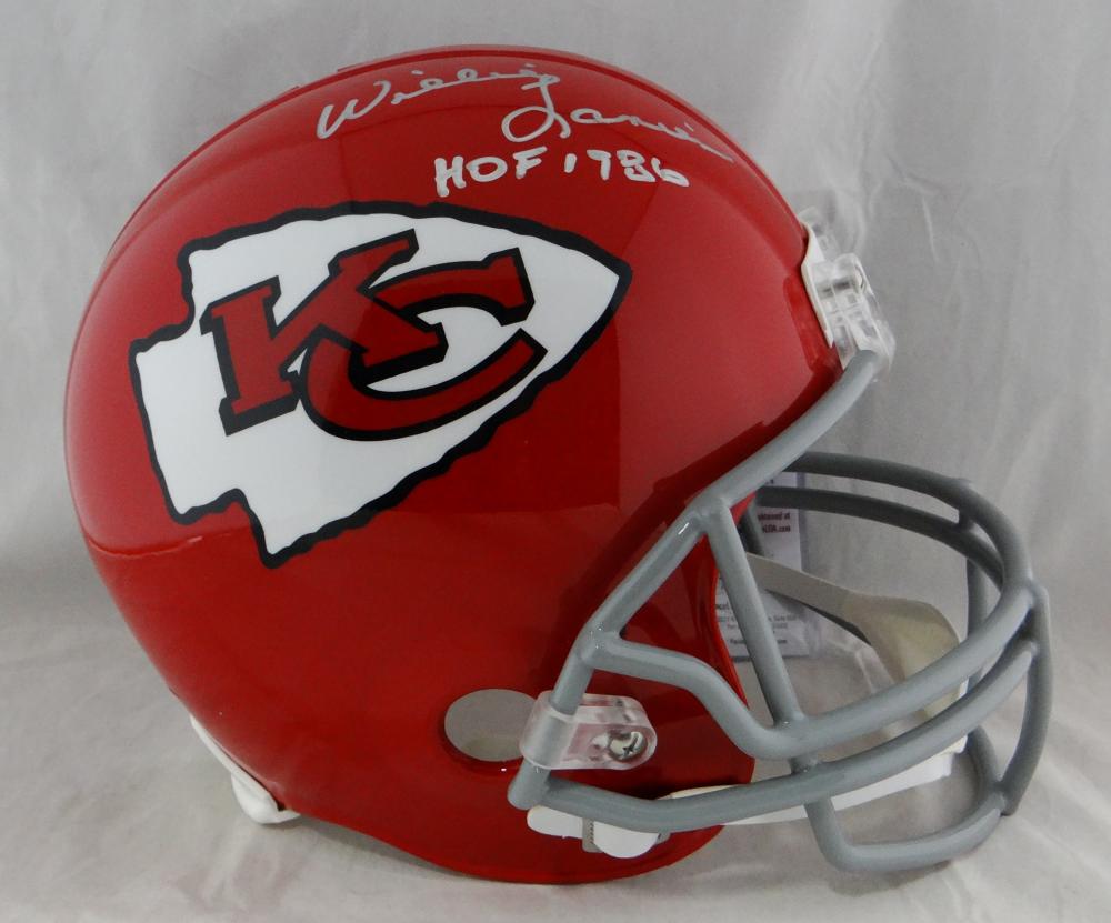 Willie Lanier Autographed KC Chiefs F/S 63-76 TB Helmet w/ HOF- JSA-W – The  Jersey Source
