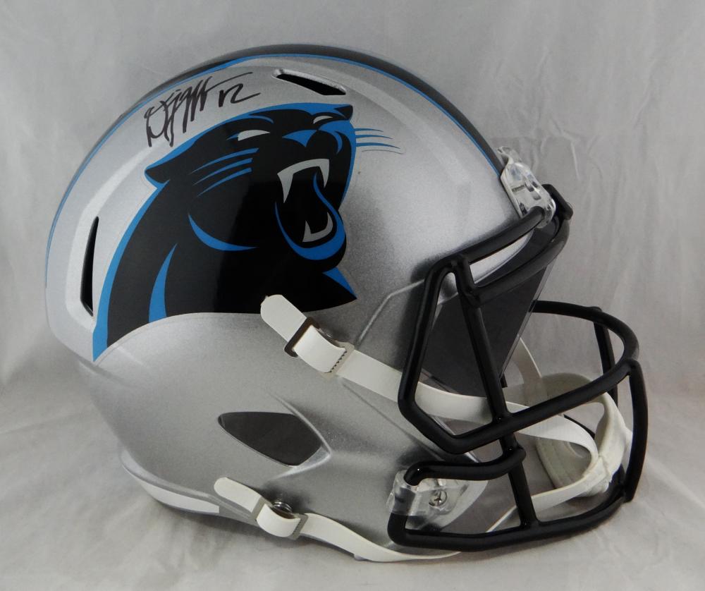 Riddell D.J. Moore Carolina Panthers Signed Mini Helmet