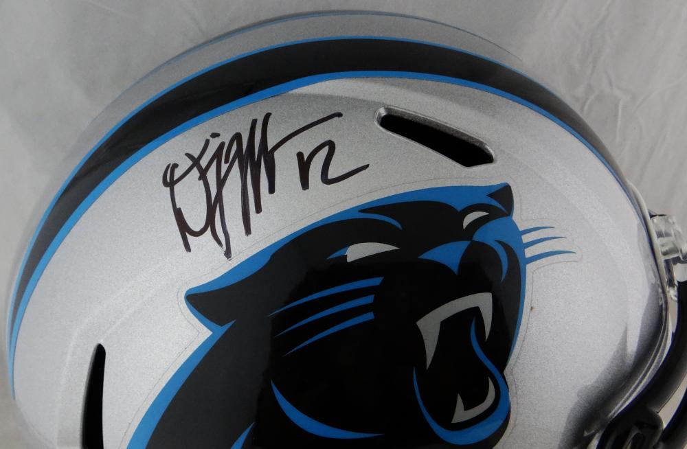 D.J. Moore Autographed Signed Carolina Panthers F/S Speed Helmet