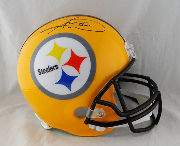 Hines Ward Autographed Steelers F/S 2007 TB Helmet- JSA-W Auth *Black