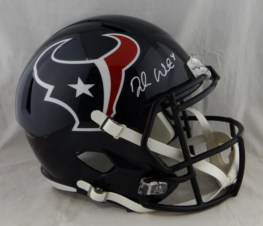 Deshaun Watson Autographed Signed Houston Texans Mini Helmet - Beckett  Authentic 