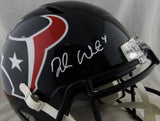 Deshaun Watson Autographed Houston Texans F/S Speed Helmet- JSA W Auth *White