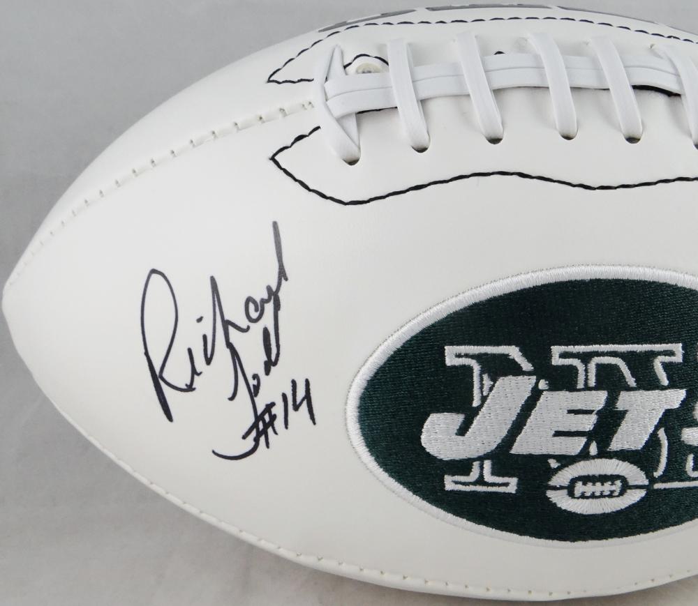 Richard Todd Autographed NY Jets Logo Football - JSA Witness Auth – The  Jersey Source