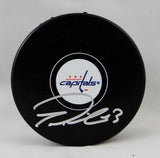 Tom Wilson Autographed Washington Capitals Hockey Puck- Fanatics Auth