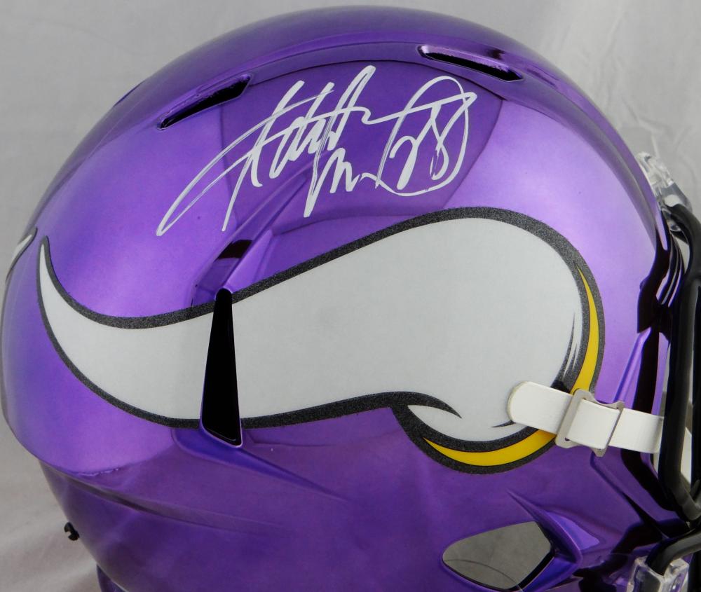 Adrian Peterson Autographed Minnesota Vikings F/S Eclipse Speed Authen –  The Jersey Source