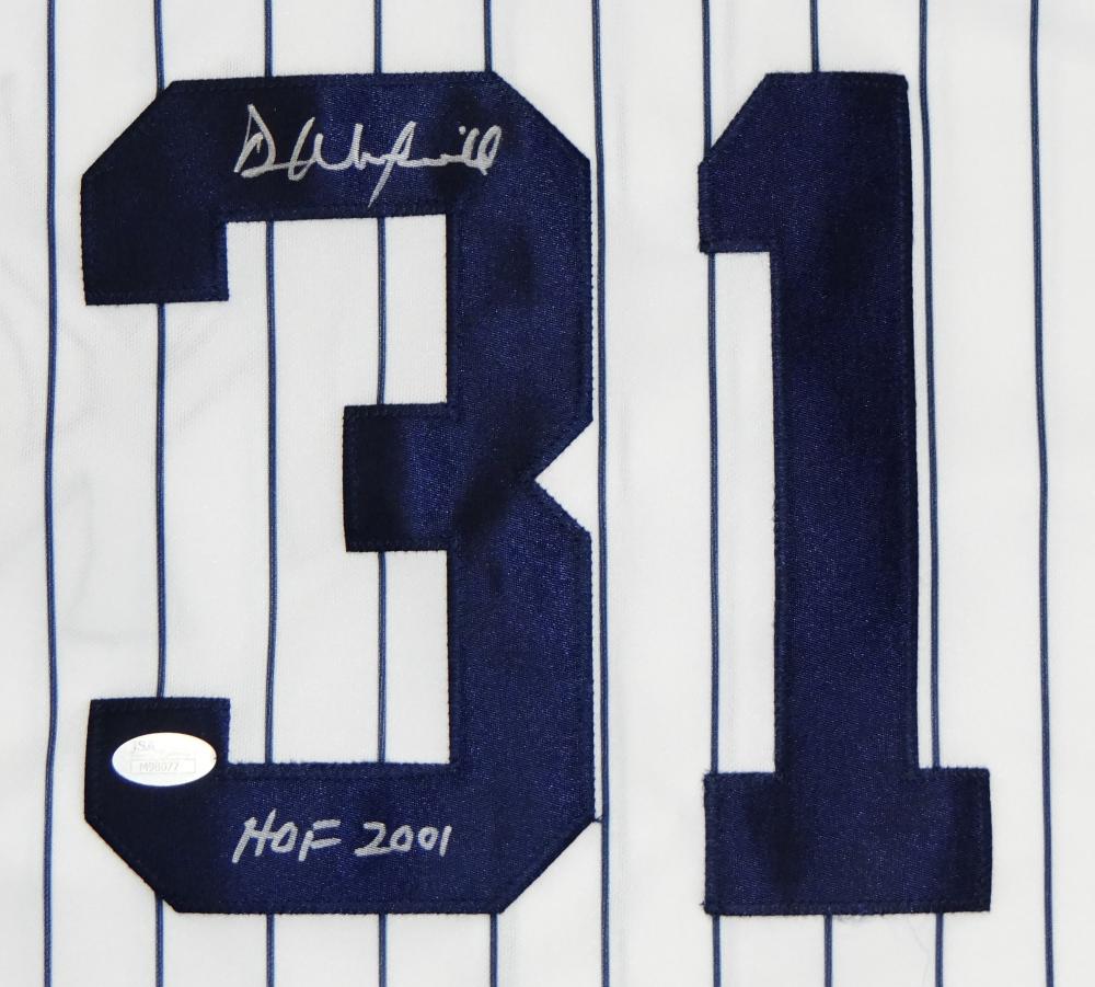 Dave Winfield Autographed New York Yankees Majestic P/S Jersey w/ HOF- –  The Jersey Source