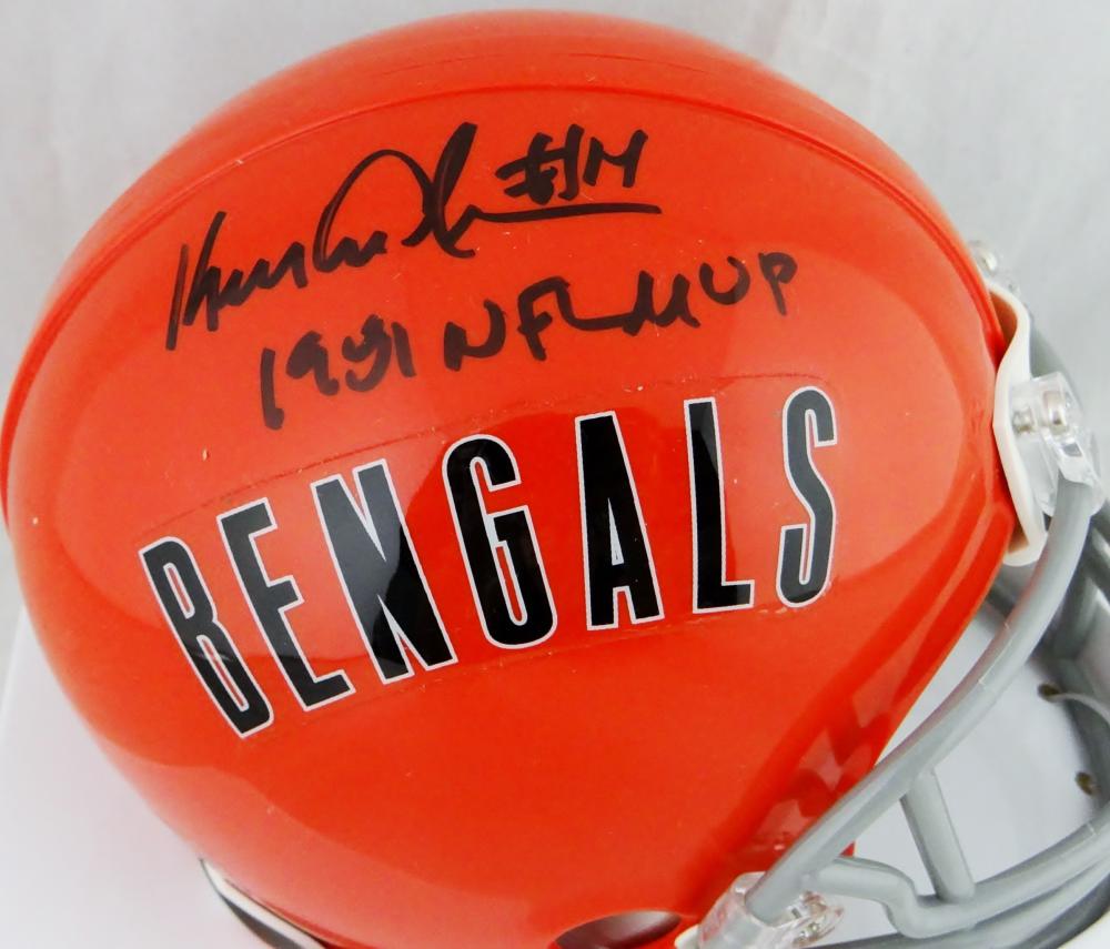 Ken Anderson Signed Cincinnati Bengals Throwback Mini Helmet