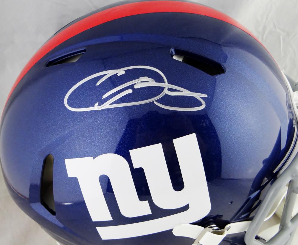 Odell Beckham Jr. Signed New York Giants F/S Speed Authentic Helmet-Be –  The Jersey Source