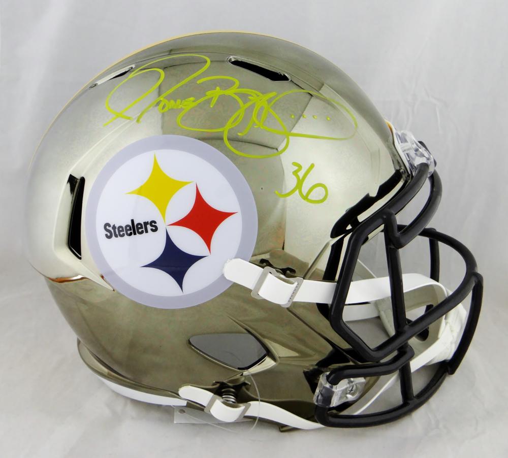 Jerome Bettis Signed Pittsburgh Steelers Authentic Eclipse Helmet