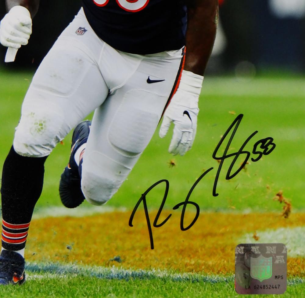 : Roquan Smith Autographed Chicago Bears Lunar Speed F/S