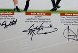 Applewhite McCoy Young Signed 16x20 Quarterback Legends PF Photo- JSA W Auth