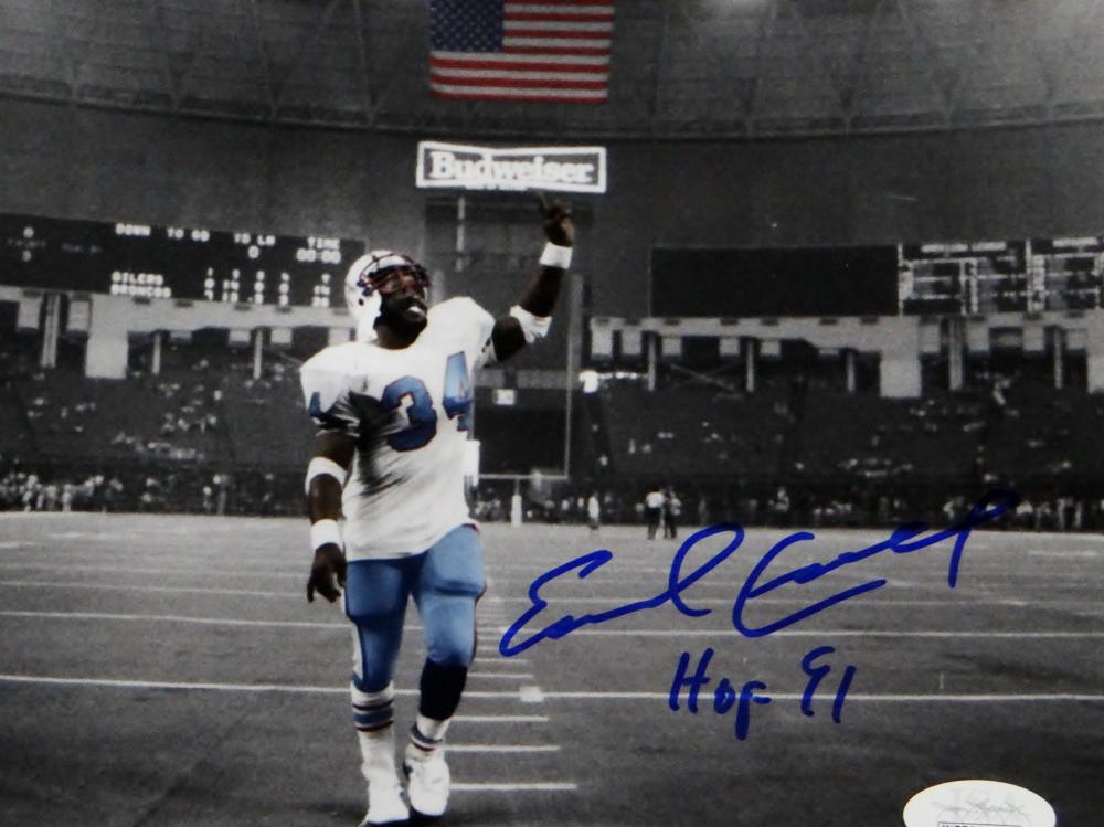 Earl Campbell Houston Oilers Fanatics Authentic Autographed