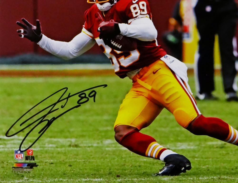 Santana Moss Autographed Washington Redskins 8x10 PF Photo Running w/ – The  Jersey Source