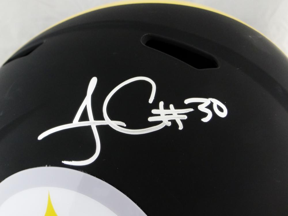 Pittsburgh Steelers James Conner Autographed Speed Helmet - Beckett  Authentic 