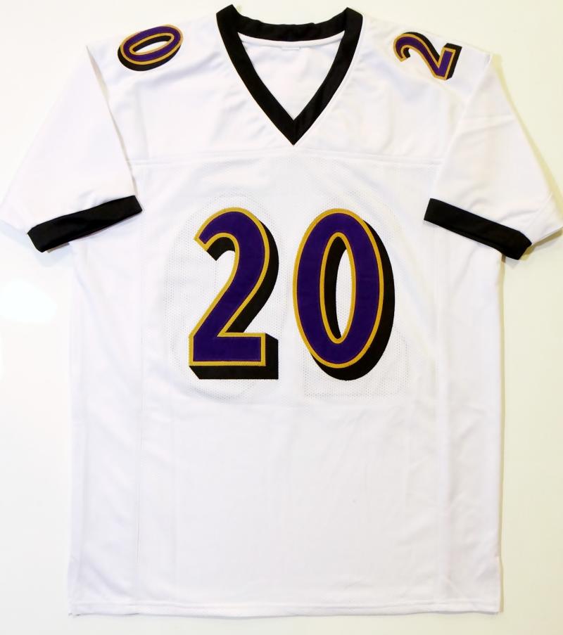 Ed Reed Autographed White Pro Style Jersey - Beckett W Hologram *Silve –  The Jersey Source