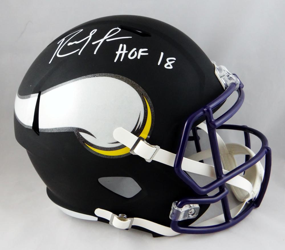 Randy Moss Autographed Minnesota Vikings Authentic SpeedFlex Helmet –