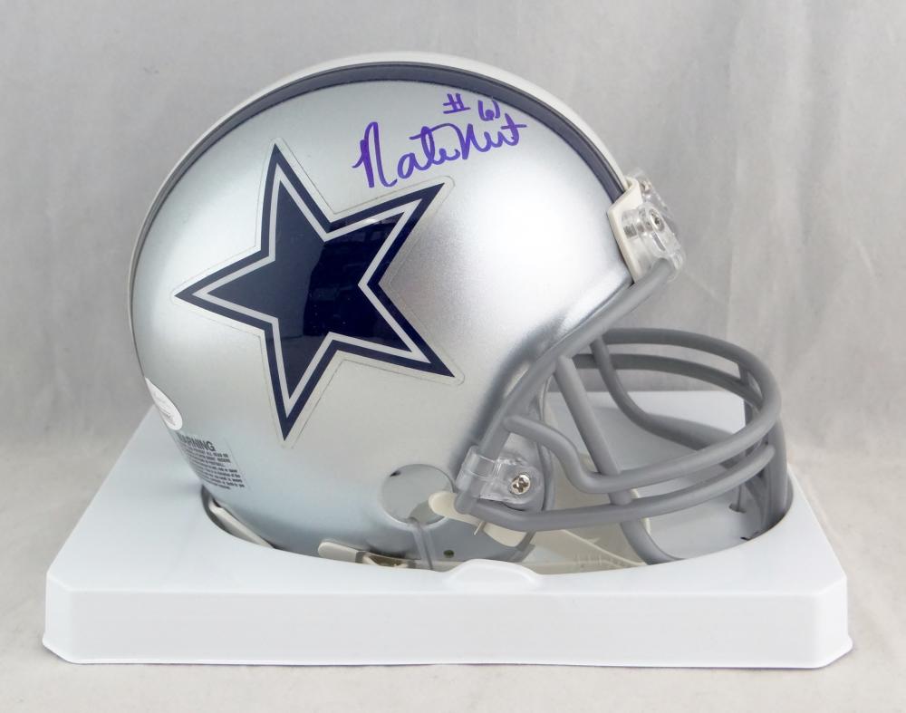 Nate Newton Autographed Dallas Cowboys Mini Helmet w/insc BAS 40209 – Super  Sports Center