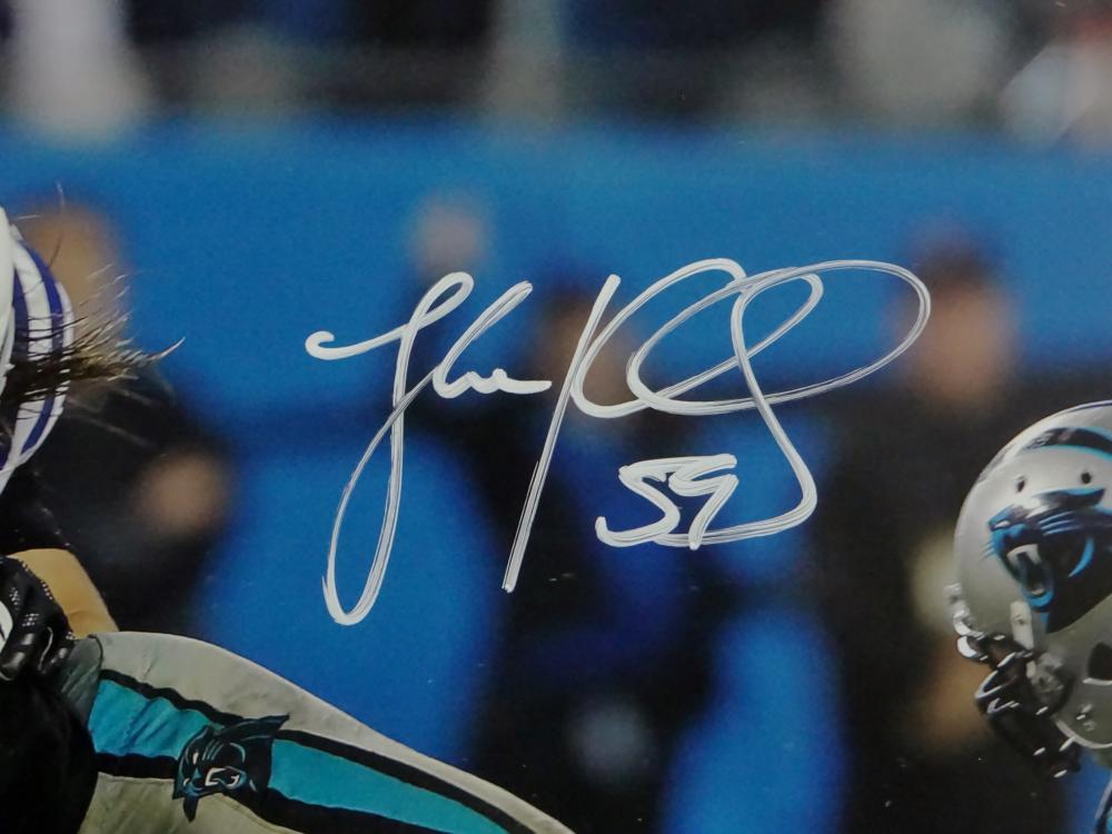 Luke Kuechly Autographed 16” X 20” Carolina Panthers Photo