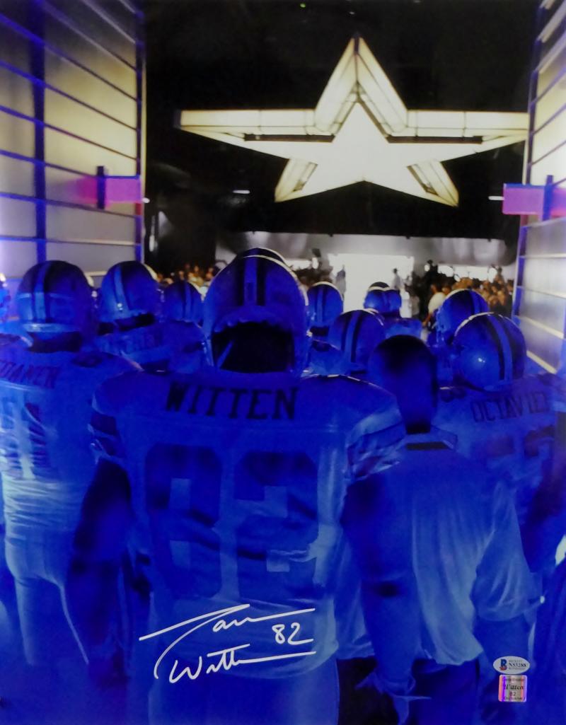 Jason Witten Autographed Signed Dallas Cowboys 16X20 Tunnel Photo