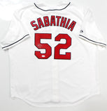 CC Sabathia  Autographed Cleveland Indians Majestic Jersey- JSA Auth *5