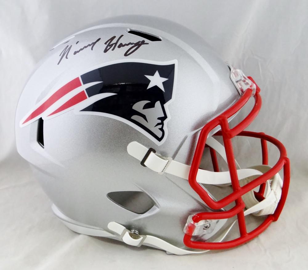 N'Keal Harry Autographed New England Patriots F/S Speed Helmet - Becke –  The Jersey Source