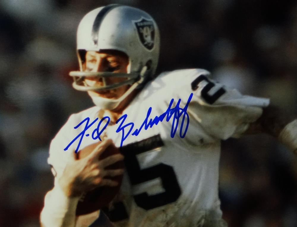 Fred Biletnikoff Autographed Oakland Raiders Jersey