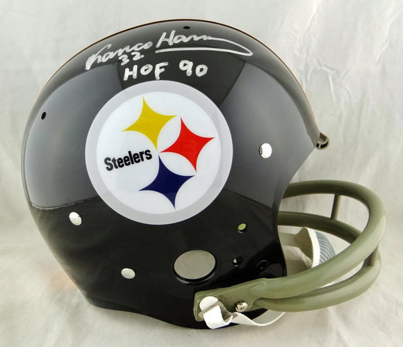 Franco Harris Autographed Pittsburgh Steelers F/S TK Helmet- JSA W Auth *Silver