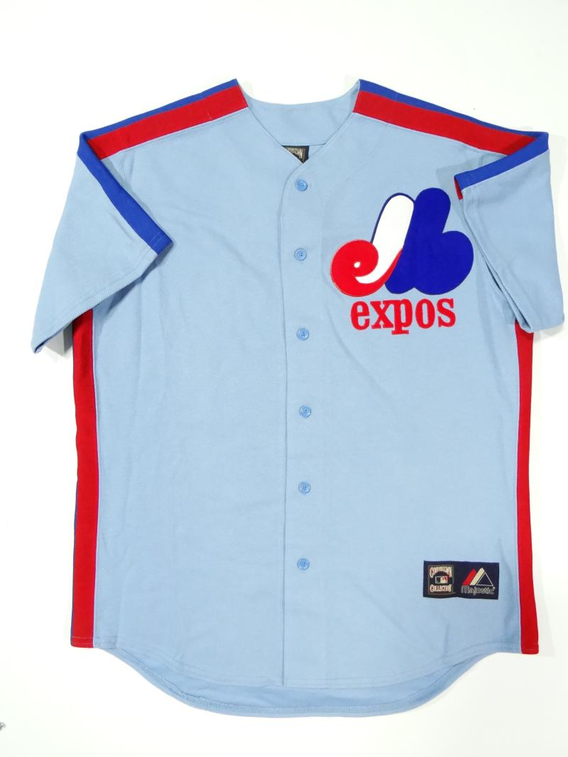 Pete Rose Montreal Expos Stitched L Jersey 4000th Hit /500