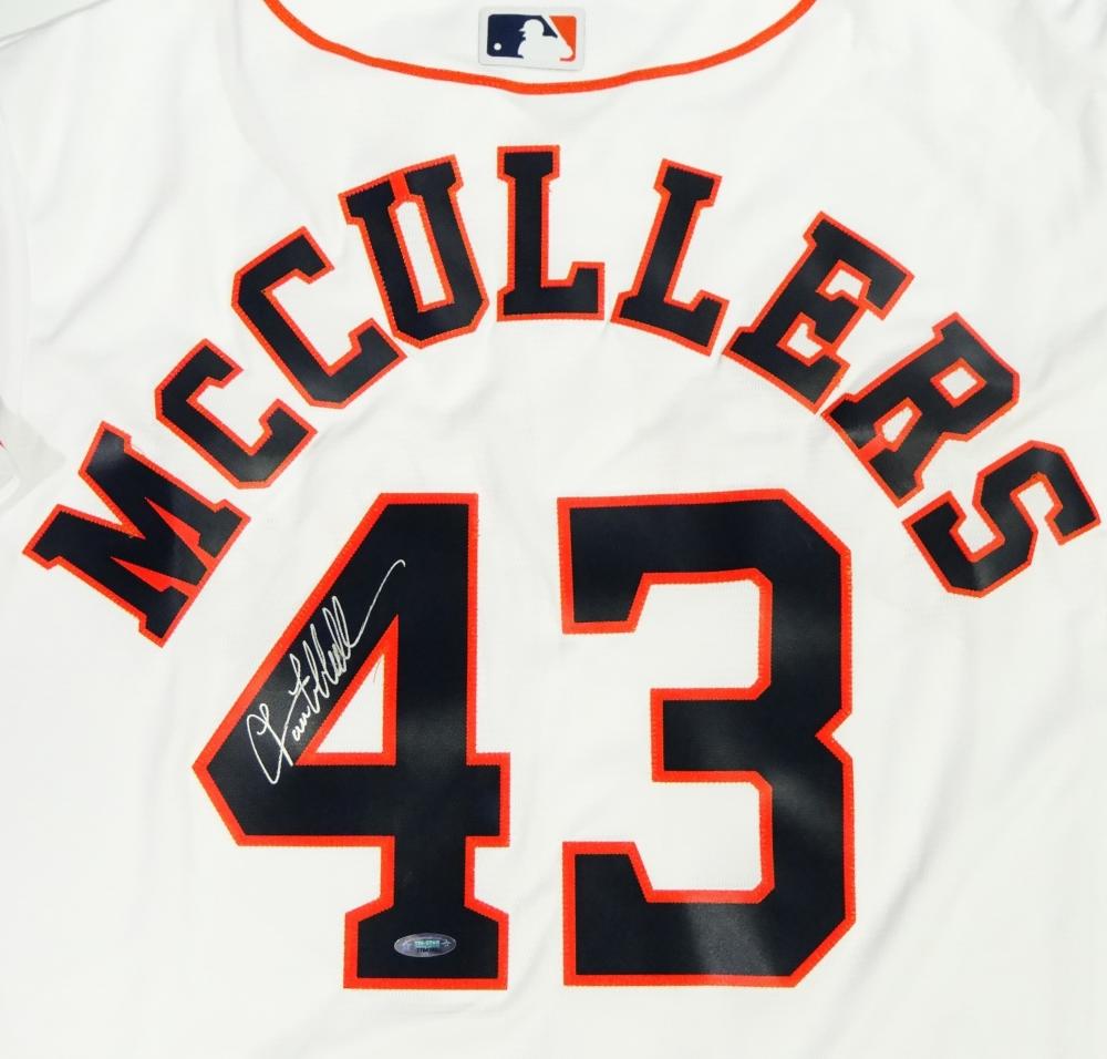 Lance McCullers Signed Houston Astros White Jersey W/ WS Patch- Tristar Auth