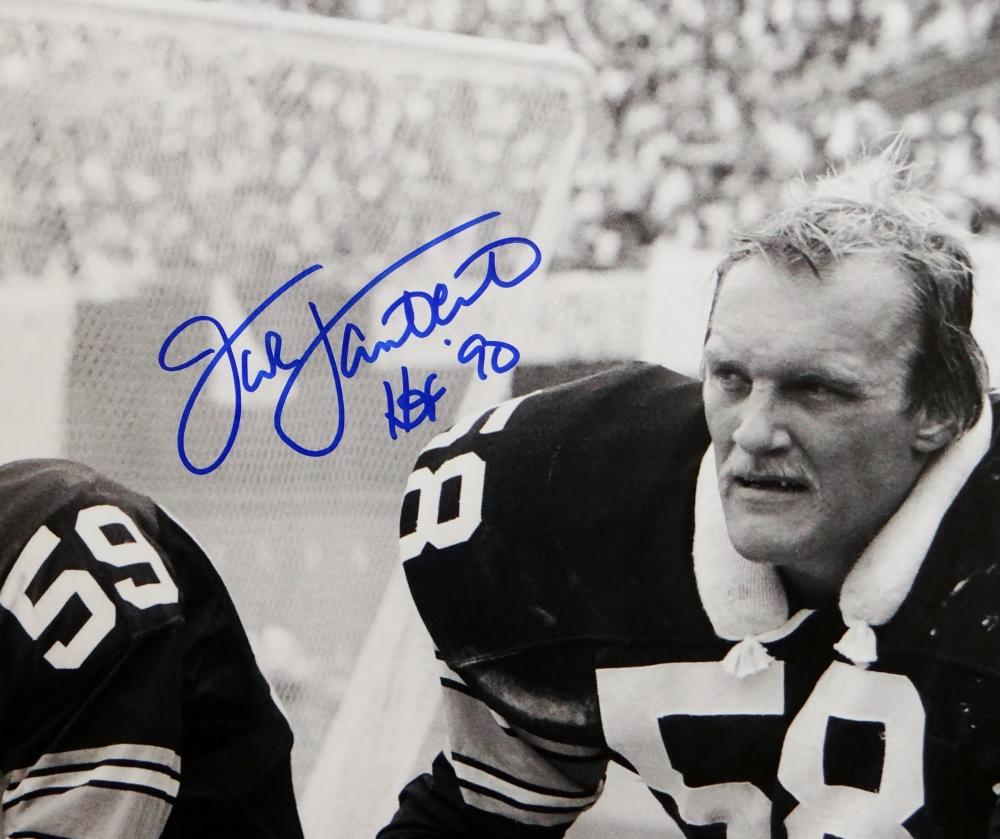 Jack Lambert Ham & Russell Signed Pittsburgh Steelers 16×20 Photo BAS 28385  – Denver Autographs