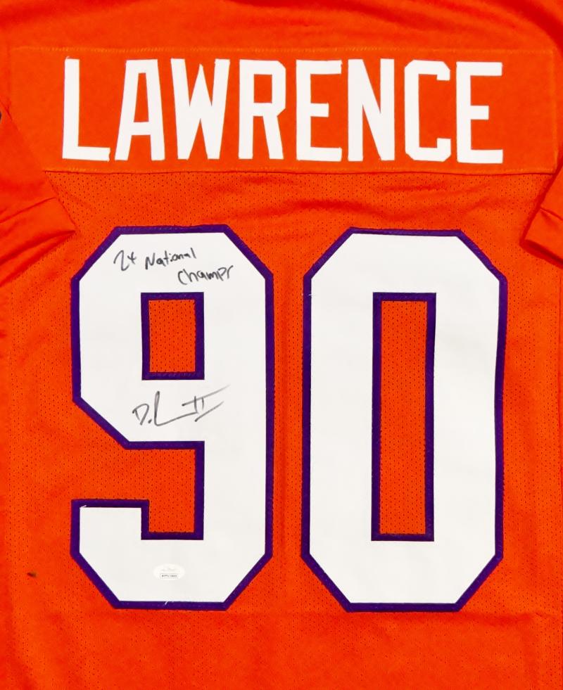 Dexter Lawrence Signed Jersey (JSA)