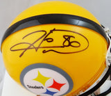 Hines Ward Autographed Pittsburgh Steelers 2007 TB Mini Helmet- JSA W Auth