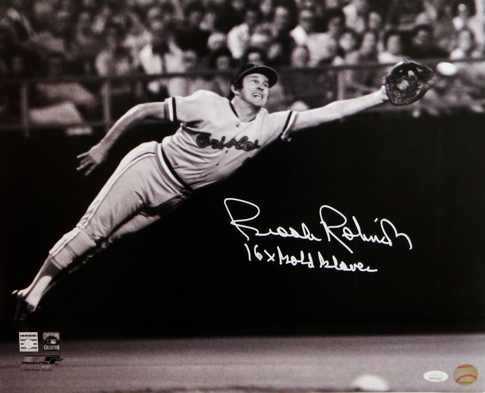 Framed Brooks Robinson Signed Baltimore Orioles 16X20 Photo Jsa Coa – MVP  Authentics