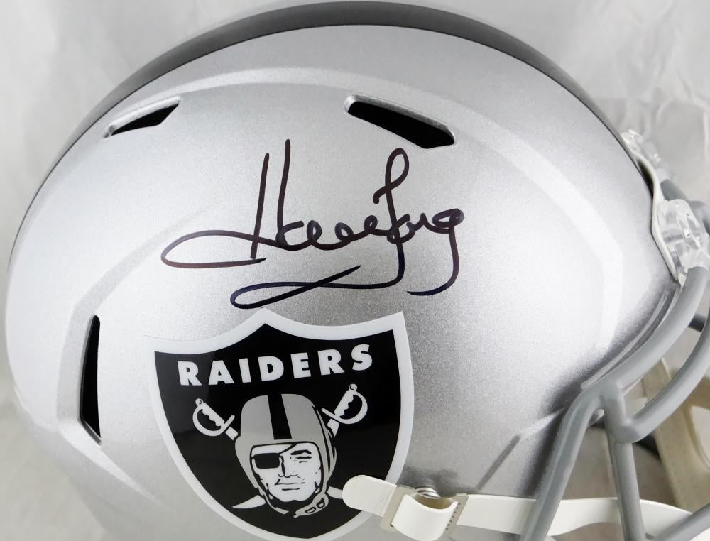 : Howie Long Autographed Oakland Raiders F/S Speed