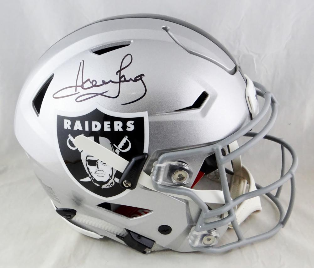 howie long autographed football