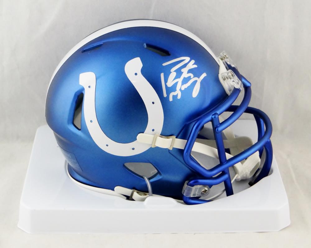 Peyton Manning Autographed Authentic Indianapolis Colts Helmet - The  Autograph Source