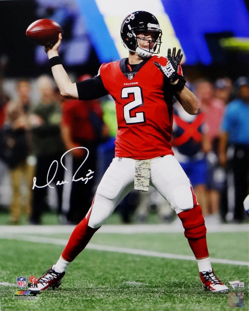 MATT RYAN AUTOGRAPHED ATLANTA FALCONS W JERSEY JSA