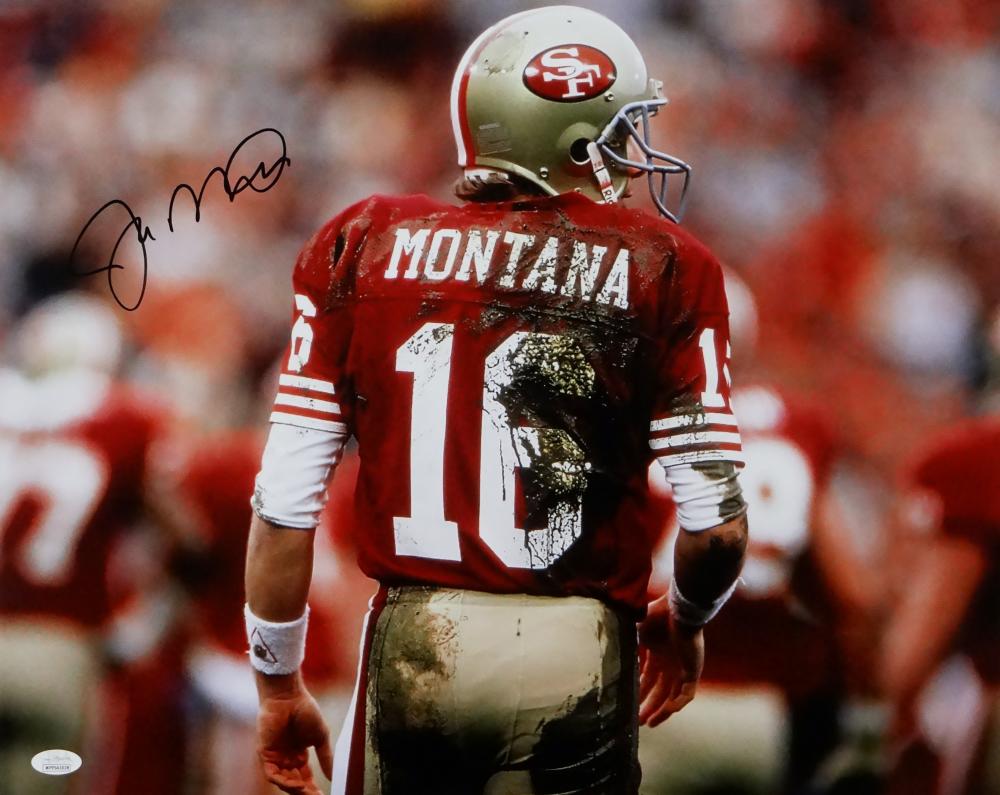 Joe Montana Autographed Framed 16x20 Photo San Francisco 49ers